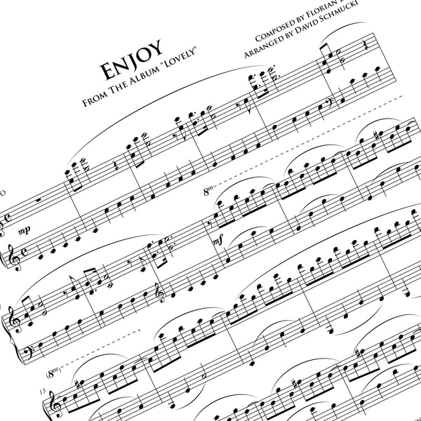 Enjoy - Piano Sheet Music