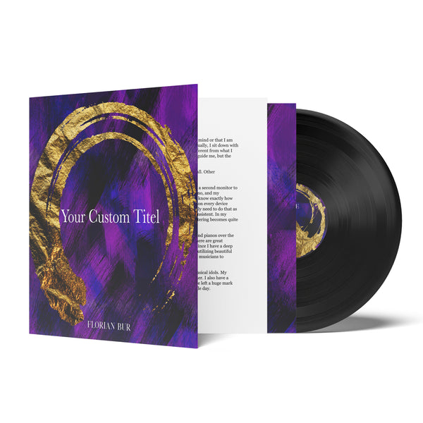 Custom Vinyl Record – Personal Edition