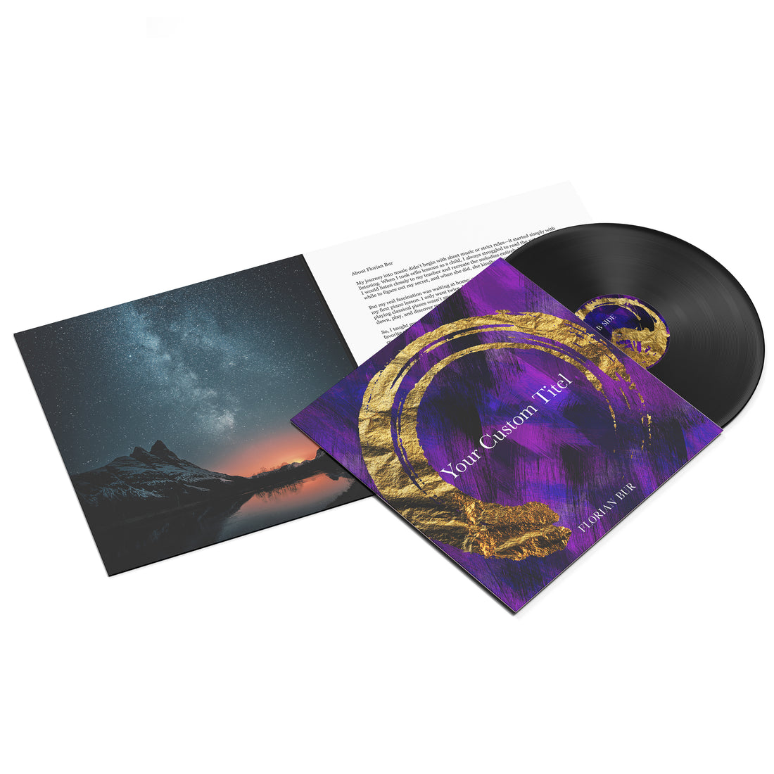 Custom Vinyl Record – Personal Edition